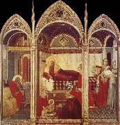 Ambrogio Lorenzetti Birth of the Virgin oil painting artist